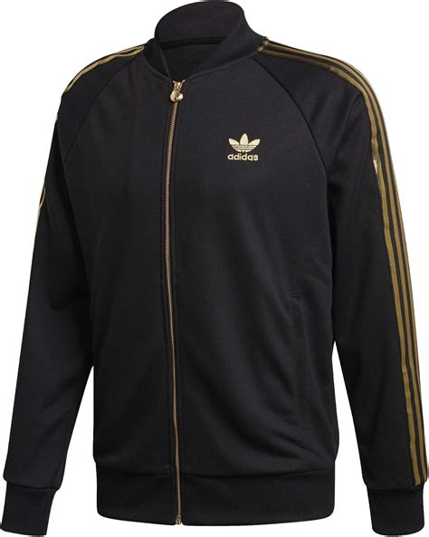 adidas jacke schwarz gold schlentner sportbekleidung|adidas sportjacke schwarz.